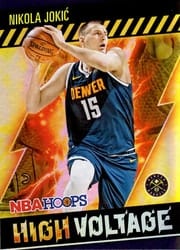 2020-21 Hoops High Voltage Nikola Jokic #22 card