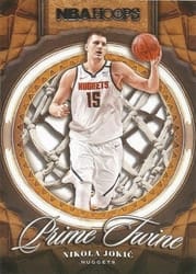 2020-21 Hoops Prime Twine Nikola Jokic #10 card