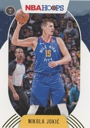 2020-21 Hoops Winter Base Set Nikola Jokic #191 card