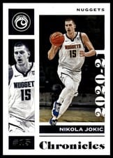 2020-21 Panini Chronicles Base Set Nikola Jokic #43 card