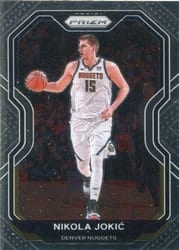2020-21 Panini Prizm Base Set Nikola Jokic #114 card
