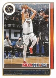 2021-22 Hoops Winter Base Set Nikola Jokic #11 card