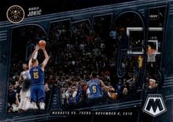 2021-22 Panini Mosaic Bang! Nikola Jokic #2 card