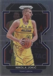 2021-22 Panini Prizm Base Set Nikola Jokic #32 card