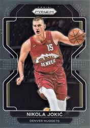2021-22 Panini Prizm Base Set Nikola Jokic #32 card