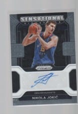 2021-22 Panini Prizm Sensational Signatures Nikola Jokic #SS-NJK