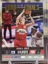 2021 Panini Hoops Road to the Finals Nikola Jokic #10 card
