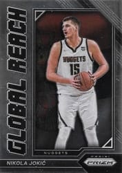 2022-23 Panini Prizm Global Reach Nikola Jokic #1 card