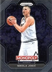 2022-23 Panini Prizm Monopoly Prizm All Stars Nikola Jokic #PS9 card