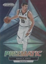 2022-23 Panini Prizm Prizmatic Nikola Jokic #25 card