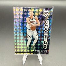 2022 Panini Mosaic Give and Go Nikola Jokic #15 card