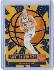 2023-24 Panini Court Kings Paint by Number Nikola Jokic #18 card