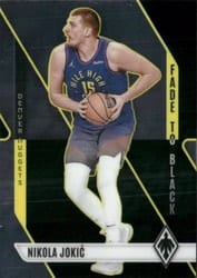 2023-24 Panini Phoenix Fade To Black Nikola Jokic #20 card