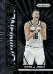 2023-24 Panini Prizm Dominance Nikola Jokic #10 card