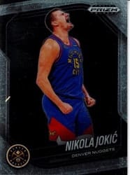 2024-25 Panini Prizm Black Base Set Nikola Jokic #43 card