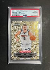 2024-25 Panini Prizm Monopoly Millionaire White Nikola Jokic #W11 card