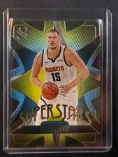 2024-25 Panini Silhouette Superstars Die-Cut Nikola Jokic #24 card