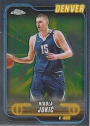 2024-25 Topps Chrome Base Set Nikola Jokić #50 card