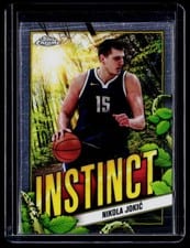 2024-25 Topps Chrome Instinct Nikola Jokić #INS-2 card