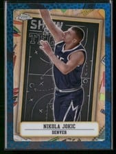 2024-25 Topps Chrome Show and Tell Nikola Jokić #ST-2 card