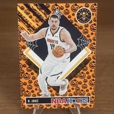 2024 Panini Haunted Hoops Nikola Jokic Orange #289 card