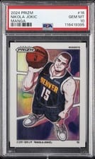 2024 Panini Prizm Manga Nikola Jokic #16 card