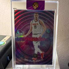 Nikola Jokić 2025-26 Topps Cosmic Chrome Hypernova card
