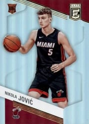 2022-23 Donruss Elite Base Set Nikola Jovic #247 card