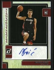 2022-23 Donruss Optic Signature Series Nikola Jovic #SS-NJV card