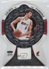 2022-23 Panini Crown Royale Heirs to the Throne Nikola Jovic #HT-NJH card