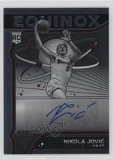 2022-23 Panini Flux Equinox Autographs Nikola Jovic #EA-NJV card