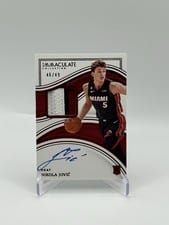 2022 Panini Immaculate Nikola Jovic #113 card