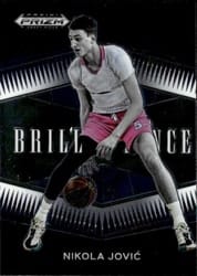 2022 Panini Prizm Draft Picks Brilliance Nikola Jovic #BR-NJ card