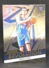 2024-25 Panini Revolution Rookie Revolution Nikola Topic #11 card