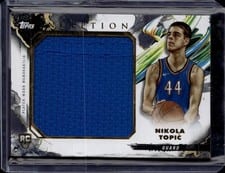 2024-25 Topps Inception Rookie Jumbo Relics Nikola Topić #RJR-NT card