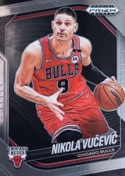 2024-25 Panini Prizm Black Base Set Nikola Vucevic #10 card