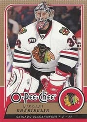 2008-09 O-Pee-Chee Base Set Nikolai Khabibulin #104 card