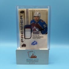 2024-25 Upper Deck Premier Acetate Auto Patch Rookies Nikolai Kovalenko #AR-NK card