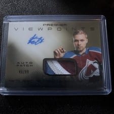 2024-25 Upper Deck Premier Viewpoints Auto Patch Nikolai Kovalenko #V-NK card