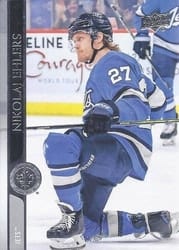 2020-21 Upper Deck Base Set Nikolaj Ehlers #193 card
