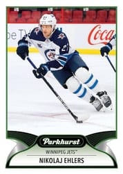 2021-22 Parkhurst Base Set Nikolaj Ehlers #168 card