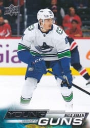 2022-23 Upper Deck Base Set Nils Aman #454 card