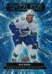 2022-23 Upper Deck Dazzlers Nils Aman #DZ-62 card