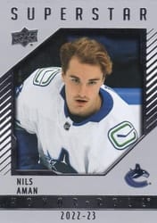 2022-23 Upper Deck Honor Roll Nils Aman #HR82 card