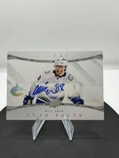 2024-25 Upper Deck Artifacts Autograph Facts Nils Aman #AF-NA card
