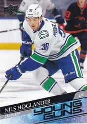 2020-21 Upper Deck Base Set Nils Hoglander #462 card