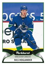 2021-22 Parkhurst Base Set Nils Hoglander #210 card