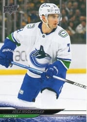 2024-25 Upper Deck Base Set Nils Hoglander #426 card