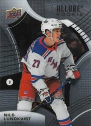 2021-22 Upper Deck Allure Base Set Nils Lundkvist #106 card