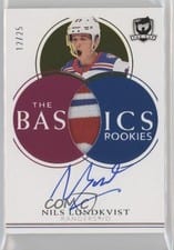 2021-22 Upper Deck The Cup The Basics Autograph Patch Nils Lundkvist #TB-NL card